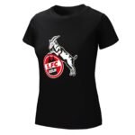 FC Köln Damen Kurzarm Rundhals T-Shirt Casual Sommer Tops