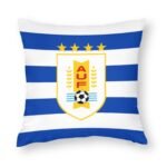 Uruguay Dekorative 4er Set Kissenbezüge Kissenhülle Sofakissen Bezug