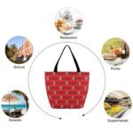 Eintracht Frankfurt Frauen Tragetasche Oxford-Stoff Einkaufsbeutel Tote Bag