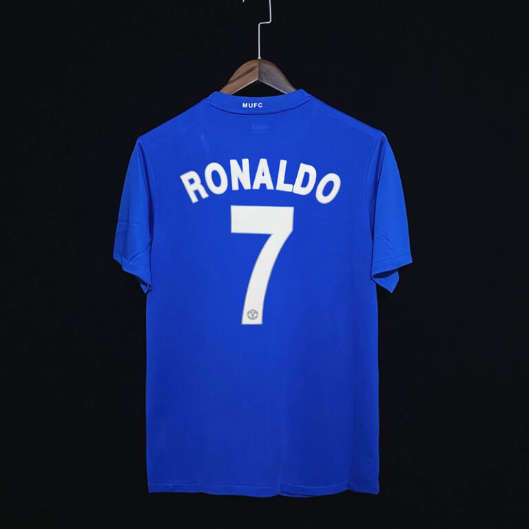 Manchester United Cristiano Ronaldo 7 Retro Away Trikot 2007-2008