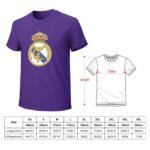 Real Madrid Core Stretch Slim Cneck Gildan Tee T-Shirt Herren