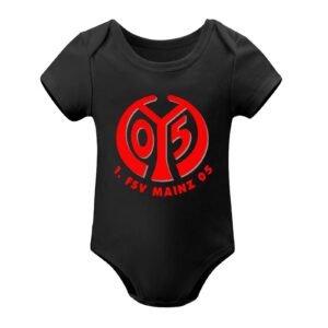 Mainz 05 Baby Bodysuit Strampler Schlafanzug Mit Kurzen Ärmeln