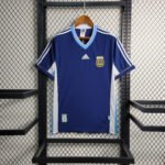 Argentinien Away Retro Trikot WM 1998