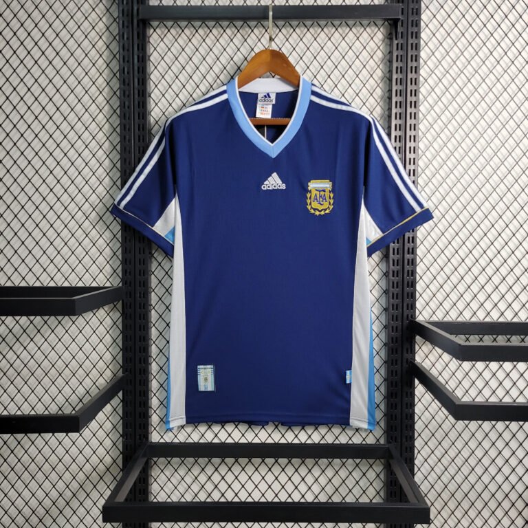 Argentinien Away Retro Trikot WM 1998