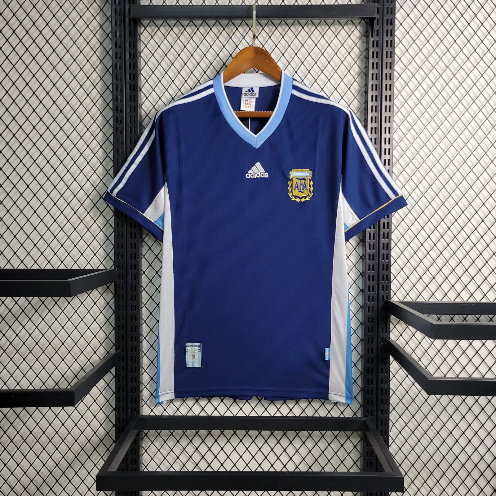 Argentinien Away Retro Trikot WM 1998 Argentinien Away Retro Trikot WM 1998