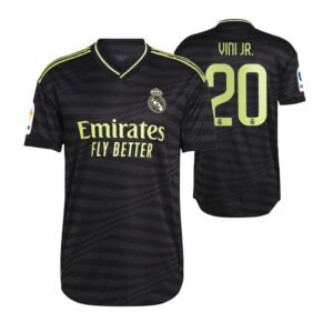 Real Madrid Vinicius Junior 20 Third Trikot 2022-2023