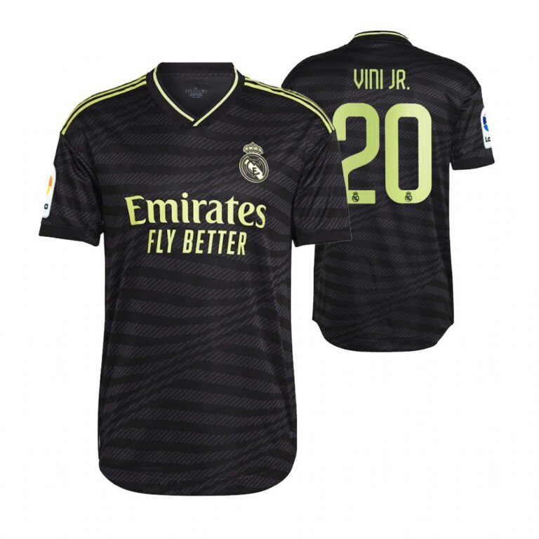 Real Madrid Vinicius Junior 20 Third Trikot 2022-2023