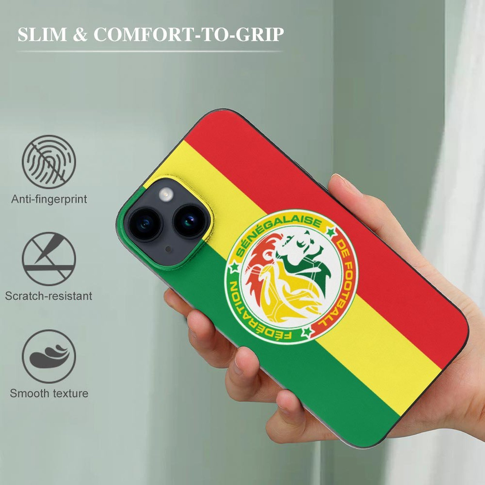 Senegal Hotspur Handytaschen IPhone 14 Senegal Hotspur Handytaschen IPhone 14