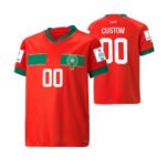 Marokko Home Trikot WM 2022 ( Aufdruck Dein Name )
