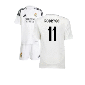Real Madrid Rodrygo 11 Heimtrikot Kinder 2024-2025