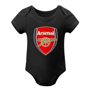 Arsenal Baby Bodysuit Strampler Schlafanzug Mit Kurzen Ärmeln