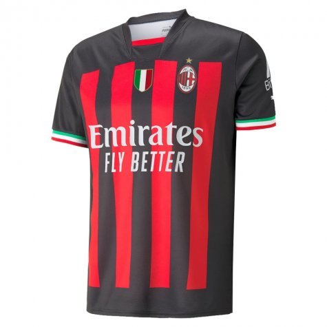 AC Mailand Home Trikot 2022-2023 AC Mailand Home Trikot 2022-2023