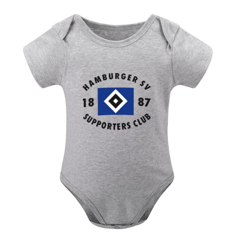 Hamburger SV Baby Bodysuit Strampler Schlafanzug Mit Kurzen Ärmeln