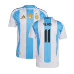 Argentinien Verón 11 Home Trikot 2024-2025