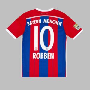 FC Bayern München Arjen Robben 10 Retro Home Trikot 2014-2015
