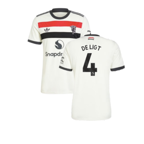 Manchester United Matthijs de Ligt 4 Third Trikot 2024-2025
