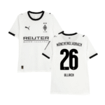 Borussia Monchengladbach Lukas Ullrich 26 Home Trikot 2025-2026