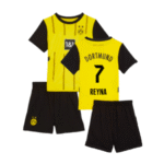 Borussia Dortmund Giovanni Reyna 7 Heimtrikot Kinder 2024-2025