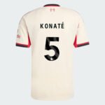 FC Liverpool Ibrahima Konate 5 Away Trikot 2025-2026