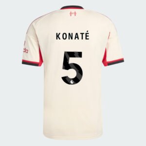 FC Liverpool Ibrahima Konate 5 Away Trikot 2025-2026