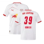RB Leipzig Benjamin Henrichs 39 Home Trikot 2025-2026