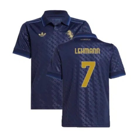 Juventus Alisha Lehmann 7 Third Trikot Kinder 2024-2025