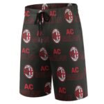 AC Mailand Kinder Badehose,Strandshorts Sommer Jogginghose,Strandhosen