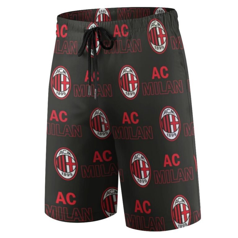 AC Mailand Kinder Badehose,Strandshorts Sommer Jogginghose,Strandhosen