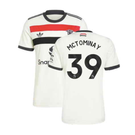 Manchester United Scott McTominay 39 Third Trikot 2024-2025