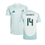 Mexico Chicharito 14 Away Trikot 2024-2025