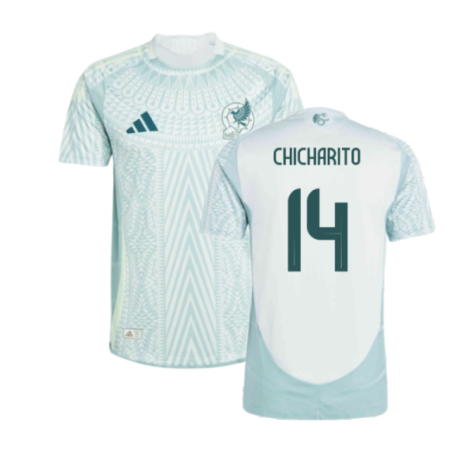 Mexico Chicharito 14 Away Trikot 2024-2025