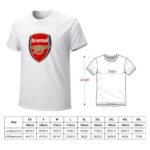 Arsenal Core Stretch Slim Cneck Gildan Tee T-Shirt Herren