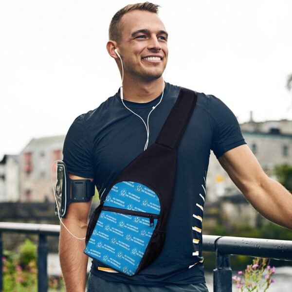 Olympique De Marseille Crossbody Backpack Leichte Umhängetaschen Sling-Rucksack