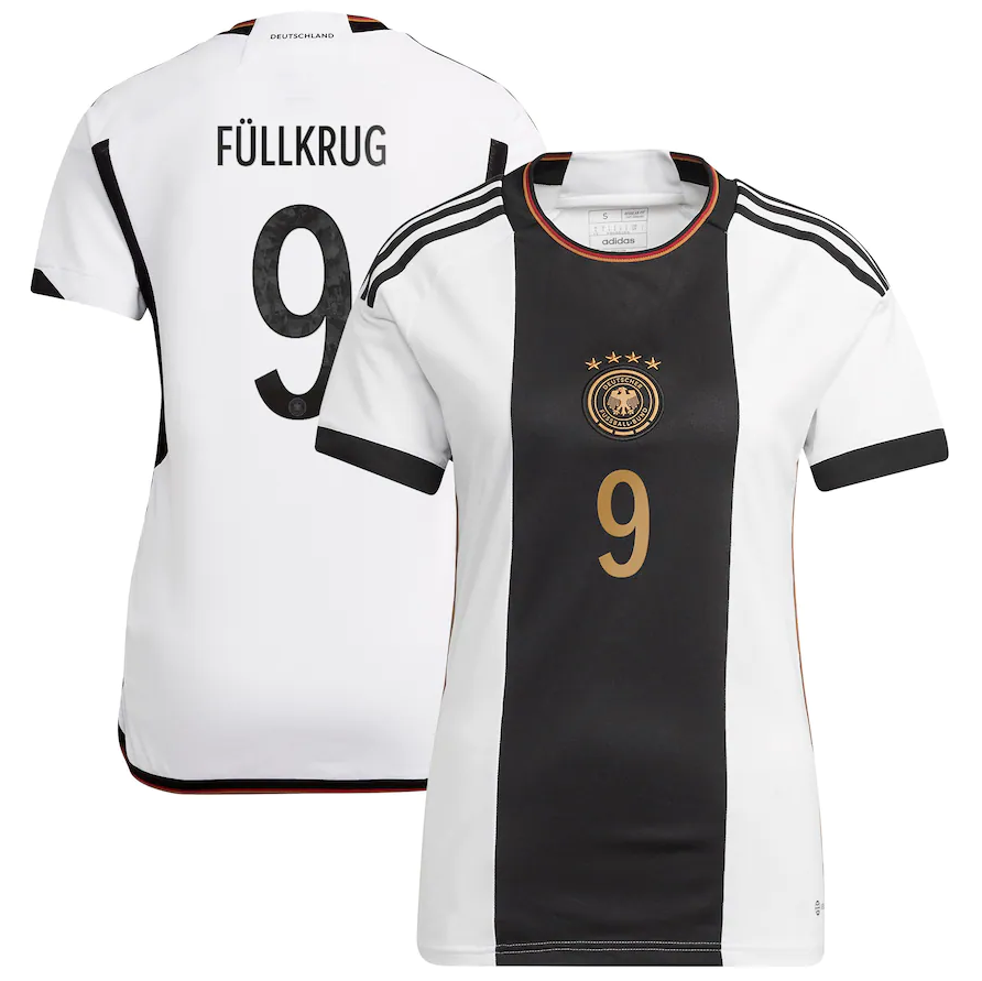Frauen Deutschland Niclas Füllkrug 9 Home Trikot WM 2022 Frauen Deutschland Niclas Füllkrug 9 Home Trikot WM 2022