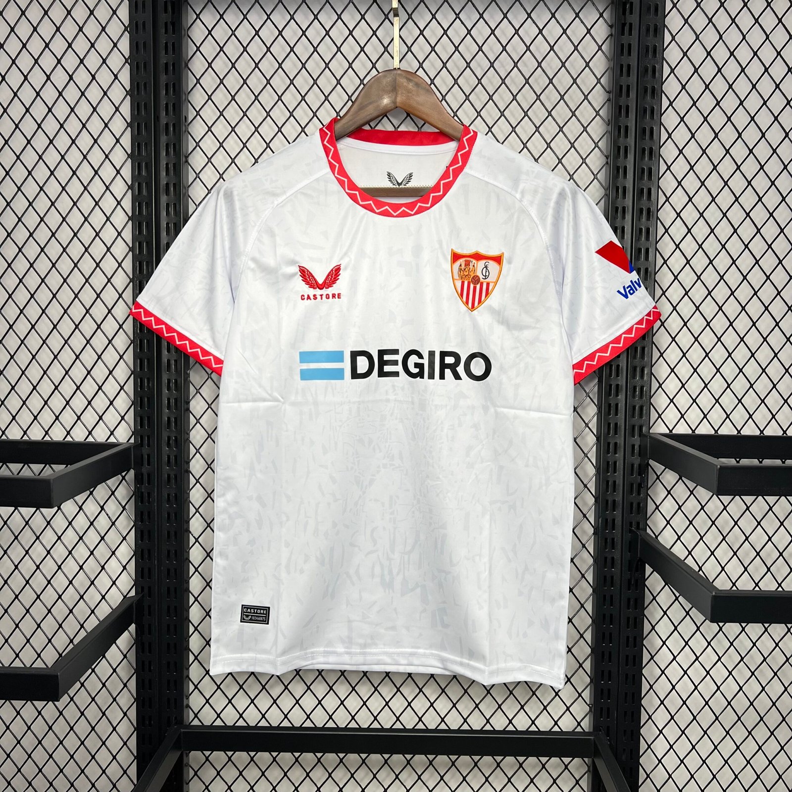 Sevilla FC Home Trikot 2024-2025 - Weiß Sevilla FC Home Trikot 2024-2025 - Weiß