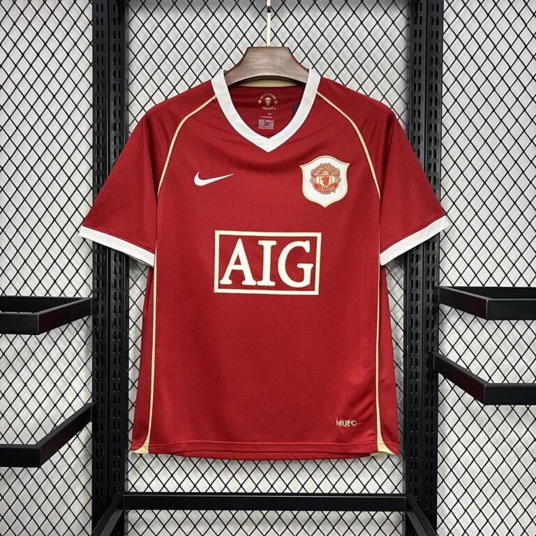 Manchester United Cristiano Ronaldo 7 Retro Home Trikot 2006-2007