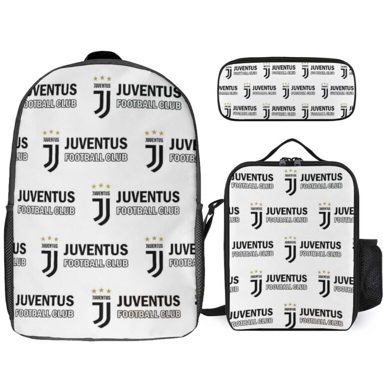 Juventus FC Student Schulranzen Lunchbag Stifttasche Kombination