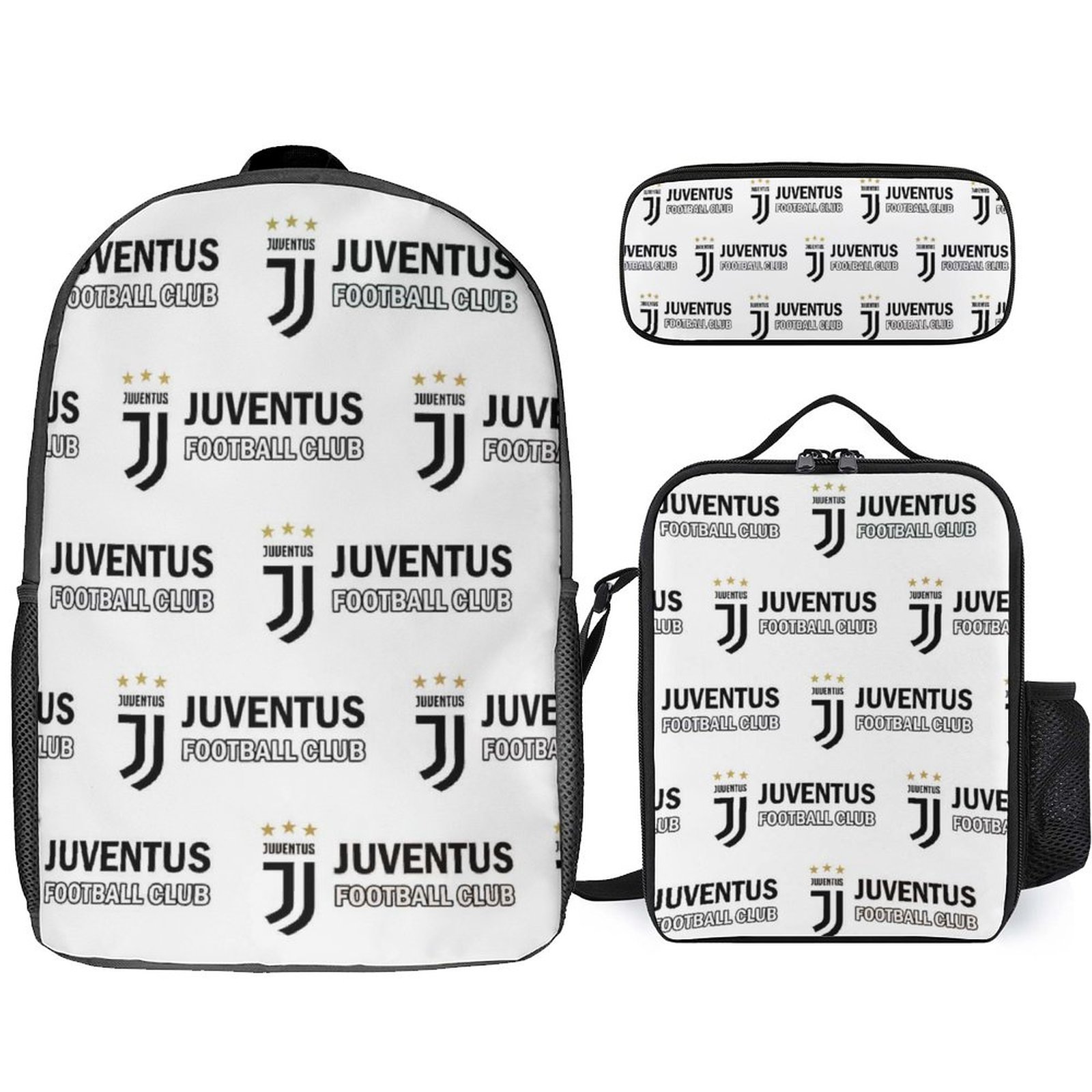 Juventus FC Student Schulranzen Lunchbag Stifttasche Kombination Juventus FC Student Schulranzen Lunchbag Stifttasche Kombination