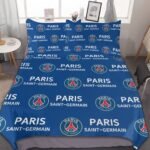 Paris Saint-Germain Bettwäscheset 3 Stück Kinder Erwachsene Steppdeckenbezug Steppdeckenbezug Multi Size Laken Set