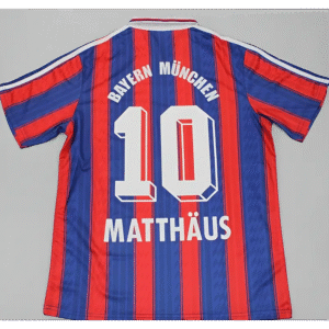 FC Bayern München Lothar Matthäus 10 Home Retro Trikot 1995-1997