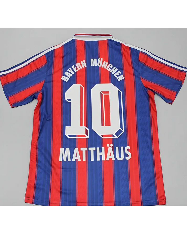 FC Bayern München Lothar Matthäus 10 Home Retro Trikot 1995-1997