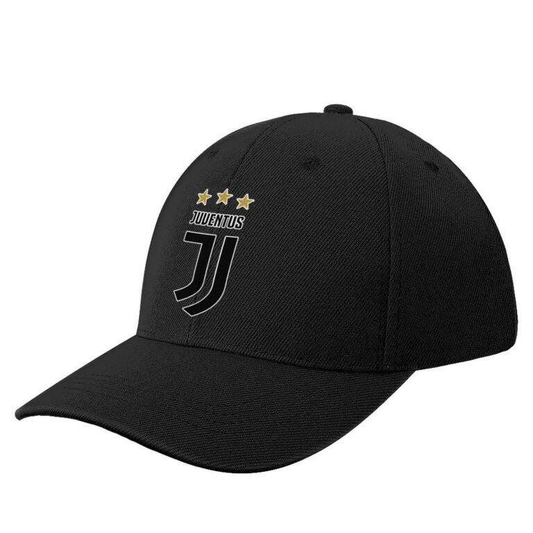 Unisex Juventus FC Baseball Cap Verstellbar Reine Farbe Baseballkappe Mütze