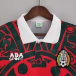 Mexiko Retro Fourth Trikot 1997-1998 - Rot