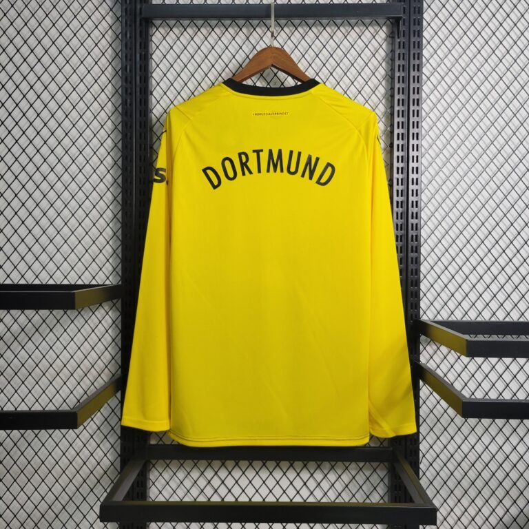 Borussia Dortmund Langarm Home Trikot 2023-2024