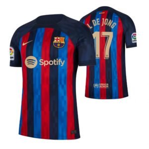 FC Barcelona Luuk de Jong 17 Home Trikot 2022-2023