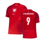 Polen Robert Lewandowski 9 Away Trikot EM 2024
