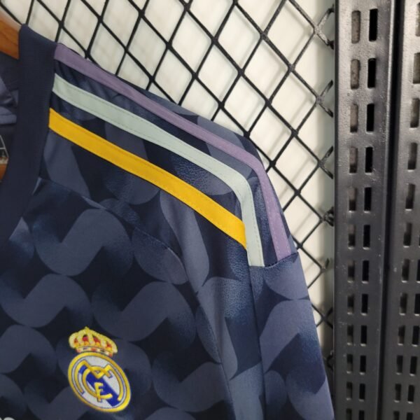 Real Madrid Langarm Away Trikot 2023-2024 - Schwarz