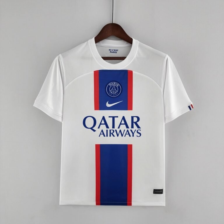 PSG Kylian Mbappe 7 Third UCL Trikot 2022-2023