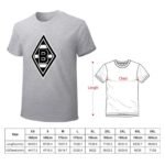 Monchengladbach Core Stretch Slim Cneck Gildan Tee T-Shirt Herren