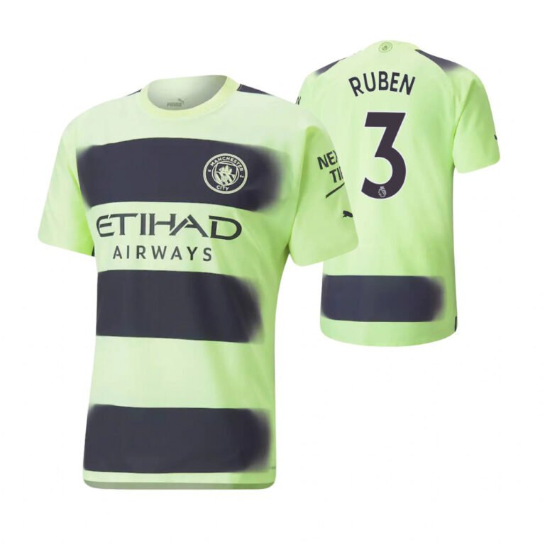 Manchester City Ruben Dias 3 Third Trikot 2022-2023